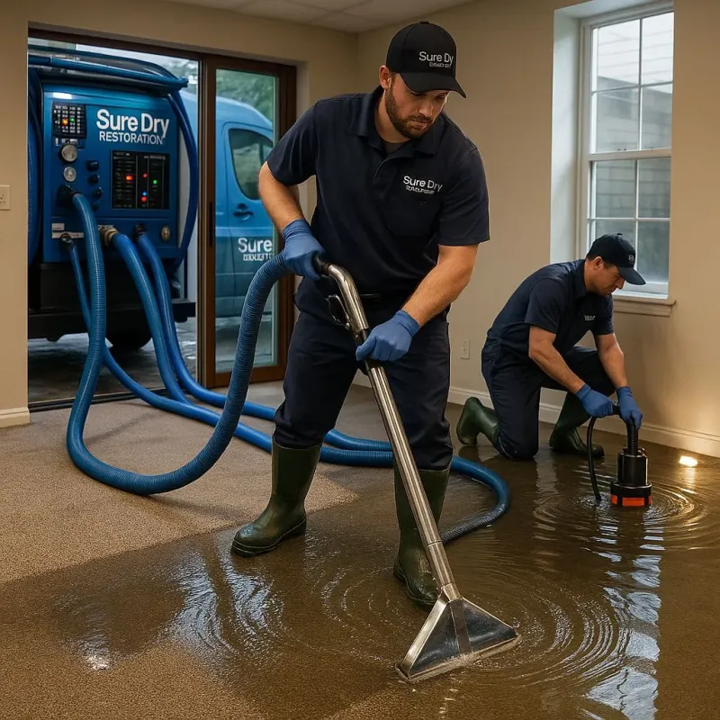 Water Extraction and Removal process in Louisville, GA